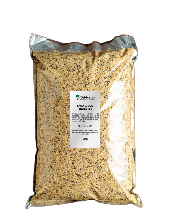FOOD PREMIUM COM SEMENTES 2KG