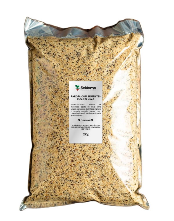 FOOD PREMIUM COM SEMENTES E CASTANHAS 2KG