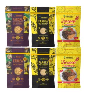 KIT FAROFA TODO DIA 2 (R$ 17,50 A UND)