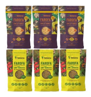 KIT FAROFA TODO DIA  3 (R$ 18,50 A UND)