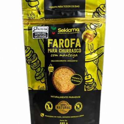 FAROFA DE CHURRASCO COM MANTEIGA