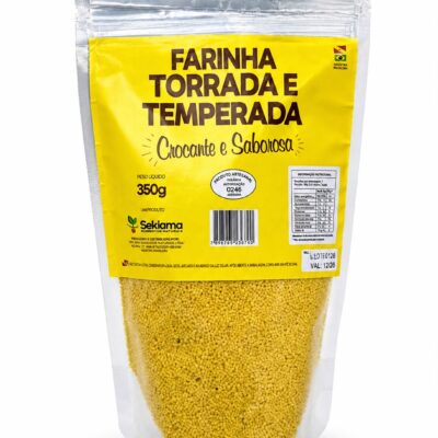 FARINHA TORRADA TEMPERADA