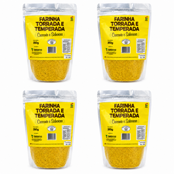 KIT FARINHA TORRADA E TEMPERADA